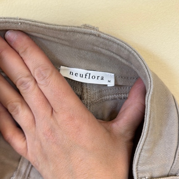 COPY - Tan Wide Leg Pants for Effortless Style - Picture 2 of 6